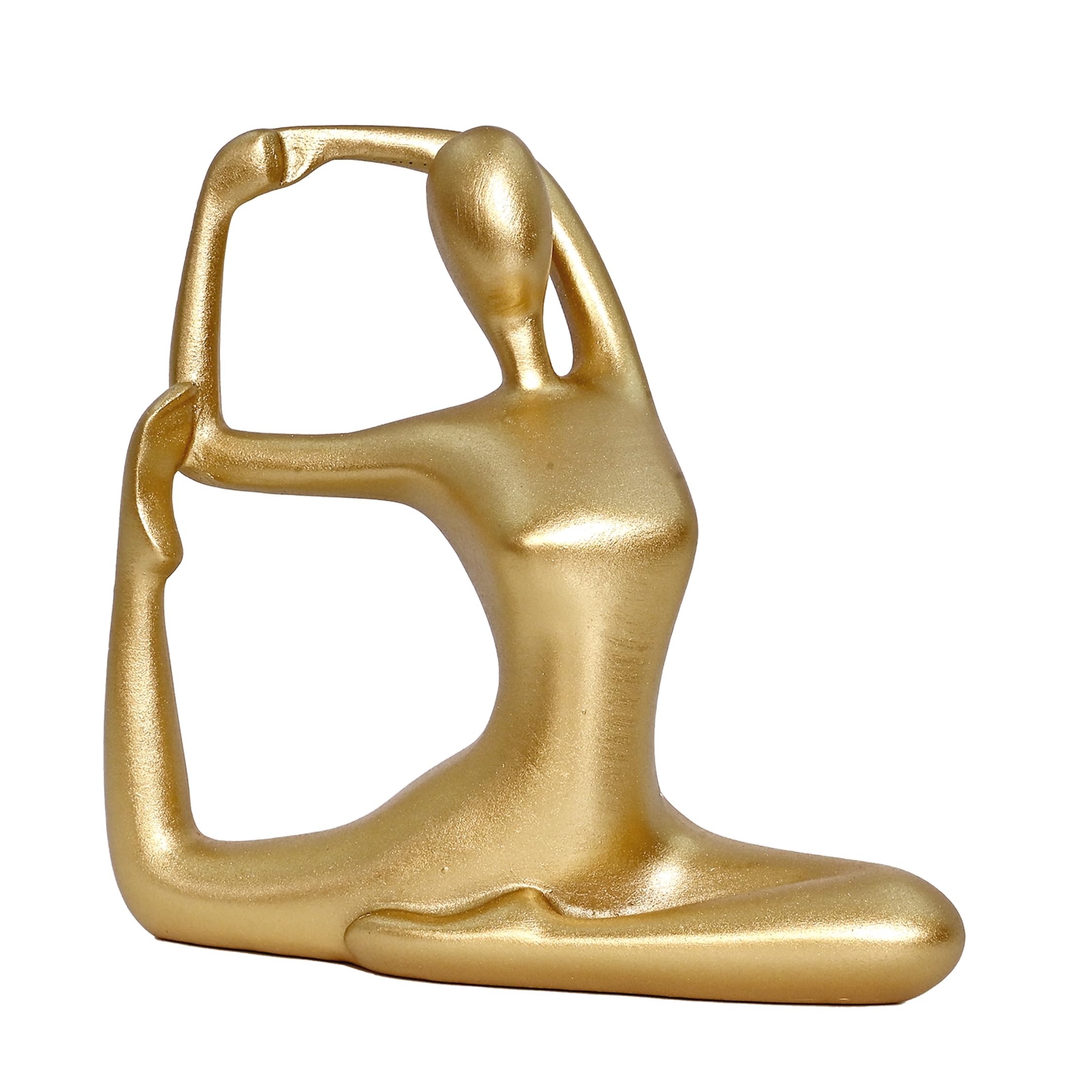 Cortina Resin Yoga Sculpture - Home Decor Statue -12