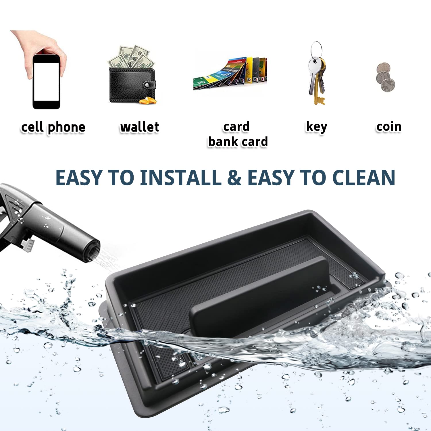 For Suzuki Jimny Sierra JB64 JB74 Car Dashboard Storage Box Organizer Phone Holder Center Console Organizer 607d2e137eac027d7ac2c120