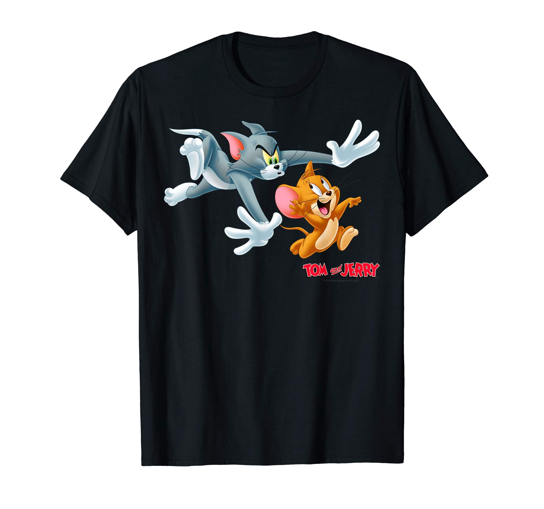 Tom and Jerry Classic Style Chase Portrait T-Shirt