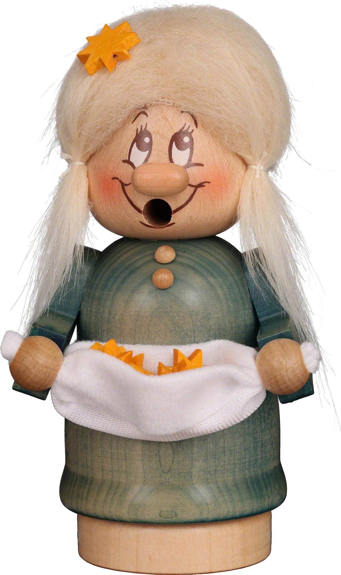 Christian Ulbricht Räuchermännchen Miniwichtel Sterntaler - 13,5 cm