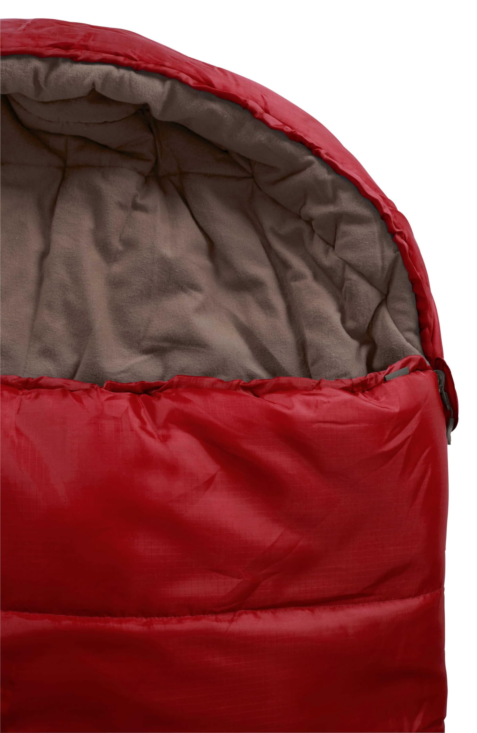 GRAND CANYON UTAH 190 – Sac de Couchage Couverture Coton Biologique – Sac de Couchage -3 Degrés Chaud – Complete Zip Comme Couverture – 2000 g