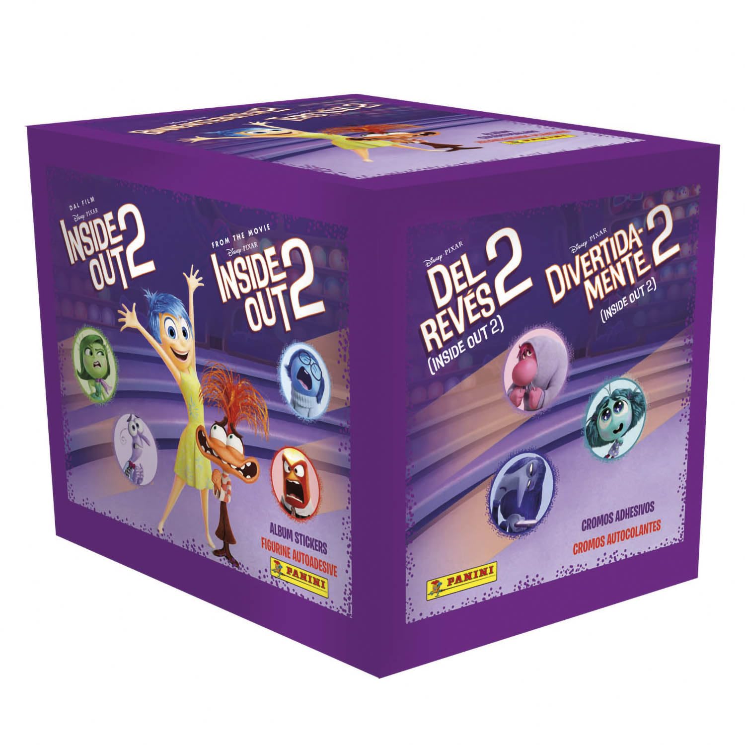 Collezione di adesivi Inside Out 2, confezione da 36