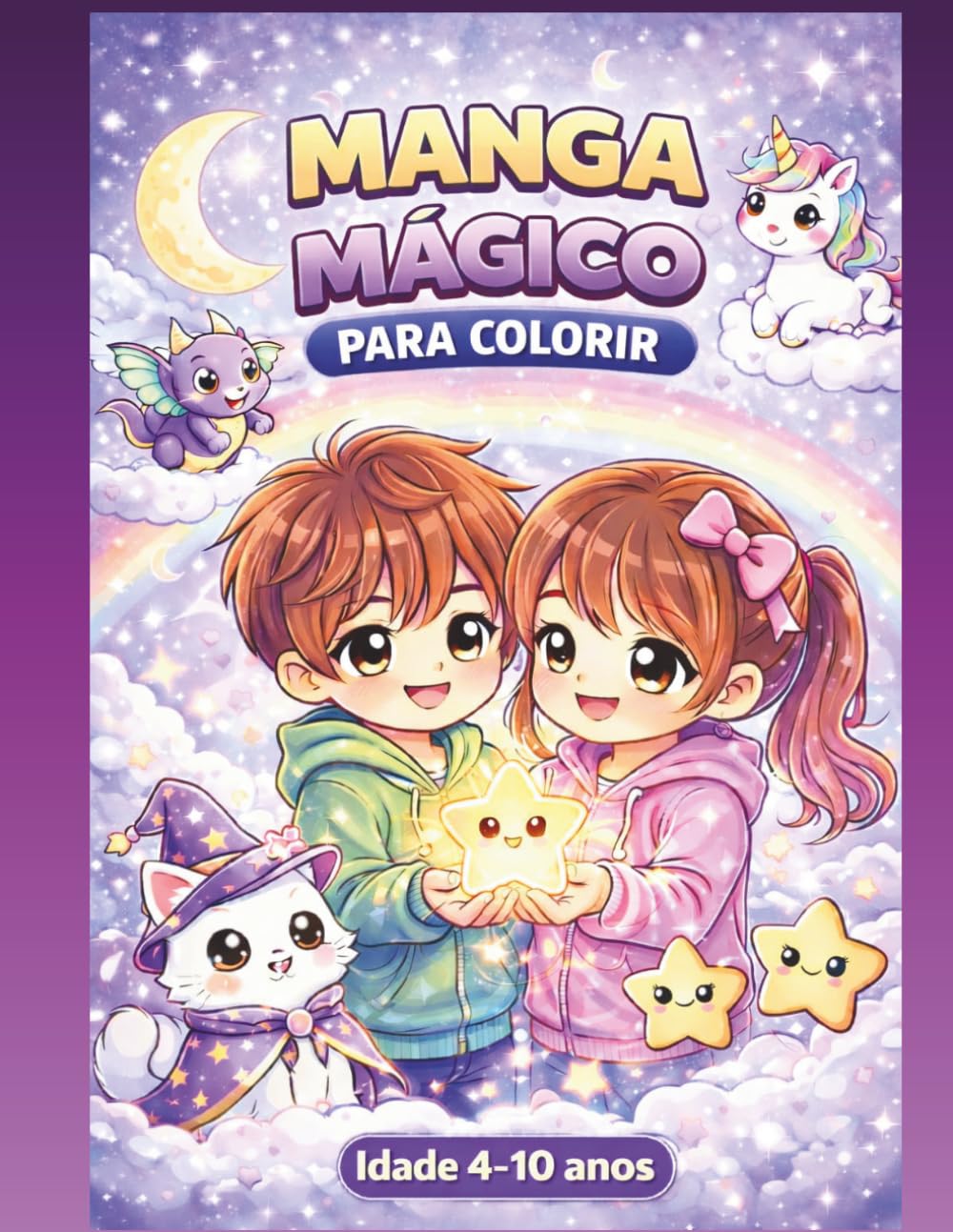 Manga Mágico para colorir