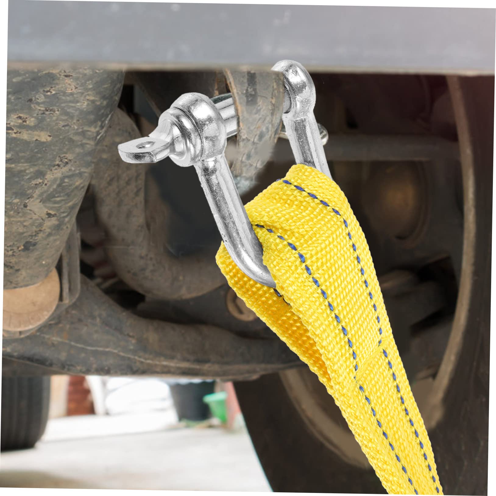 Cuerda de Remolque, Cuerda de Remolque para Automóvil, Correas de Correa de Remolque para Camiones, Correa de Recuperación, Cinturón de Remolque de Cuerda de Emergencia para Automóvil