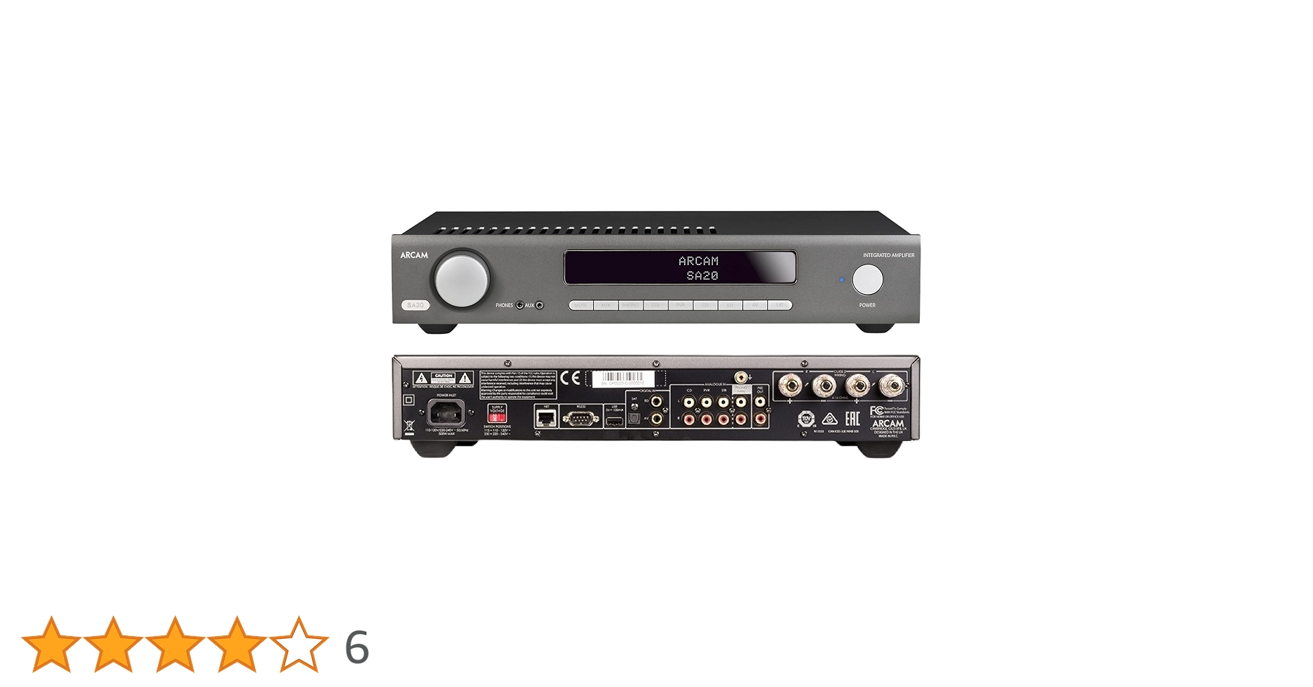 arcam sa20 プリメインアンプ Arcam - SA20(Discontinued) - クラスGインテグレーテッドアンプ