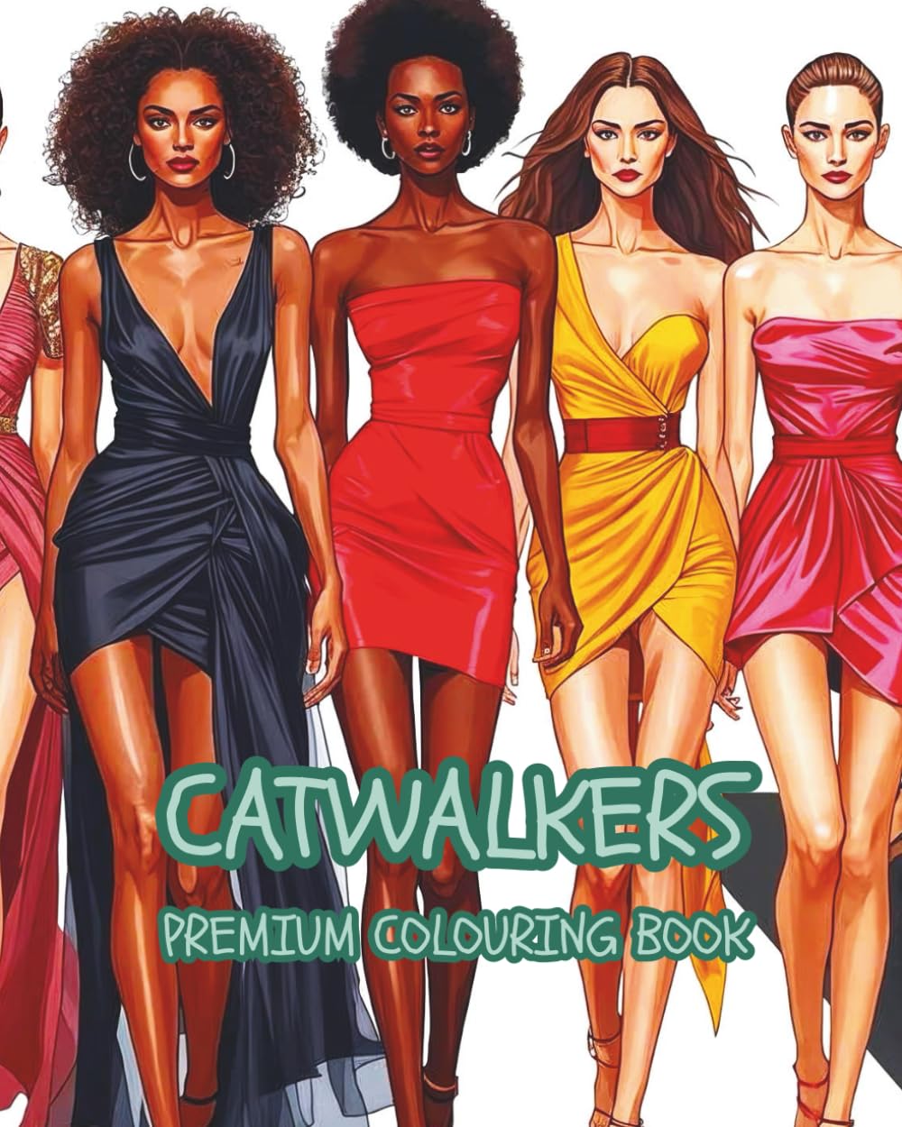 CATWALKERS: Supermodels combine confidence, rhythmic walking, and dramatic posing to embody the designer's vision (AVANT GARDE HAUTE COUTURE)