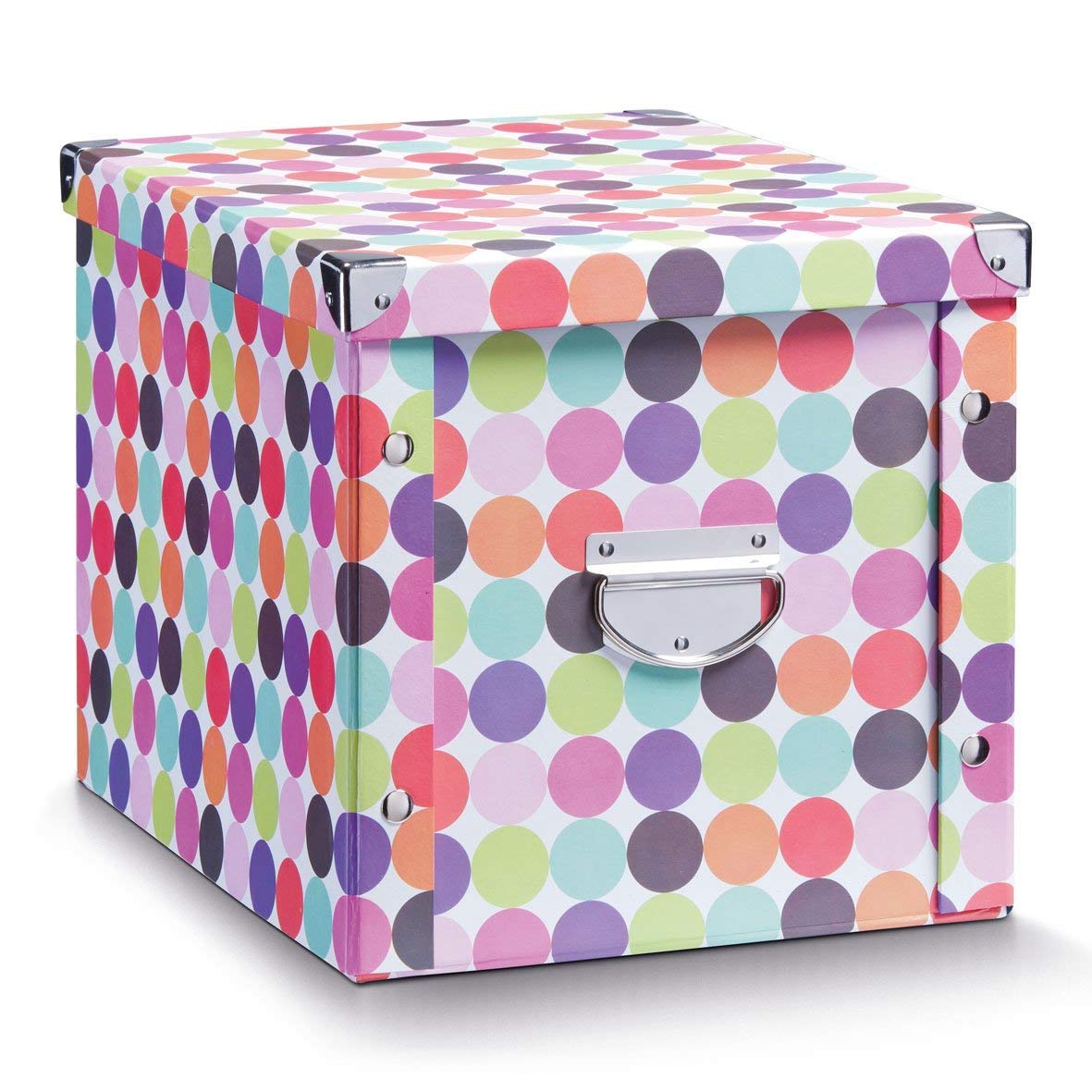 Zeller 17850 Caja de Almacenaje Kids, Cartón, Cardboard, Multicolor, 16.5x28x15.5 cm — view 46