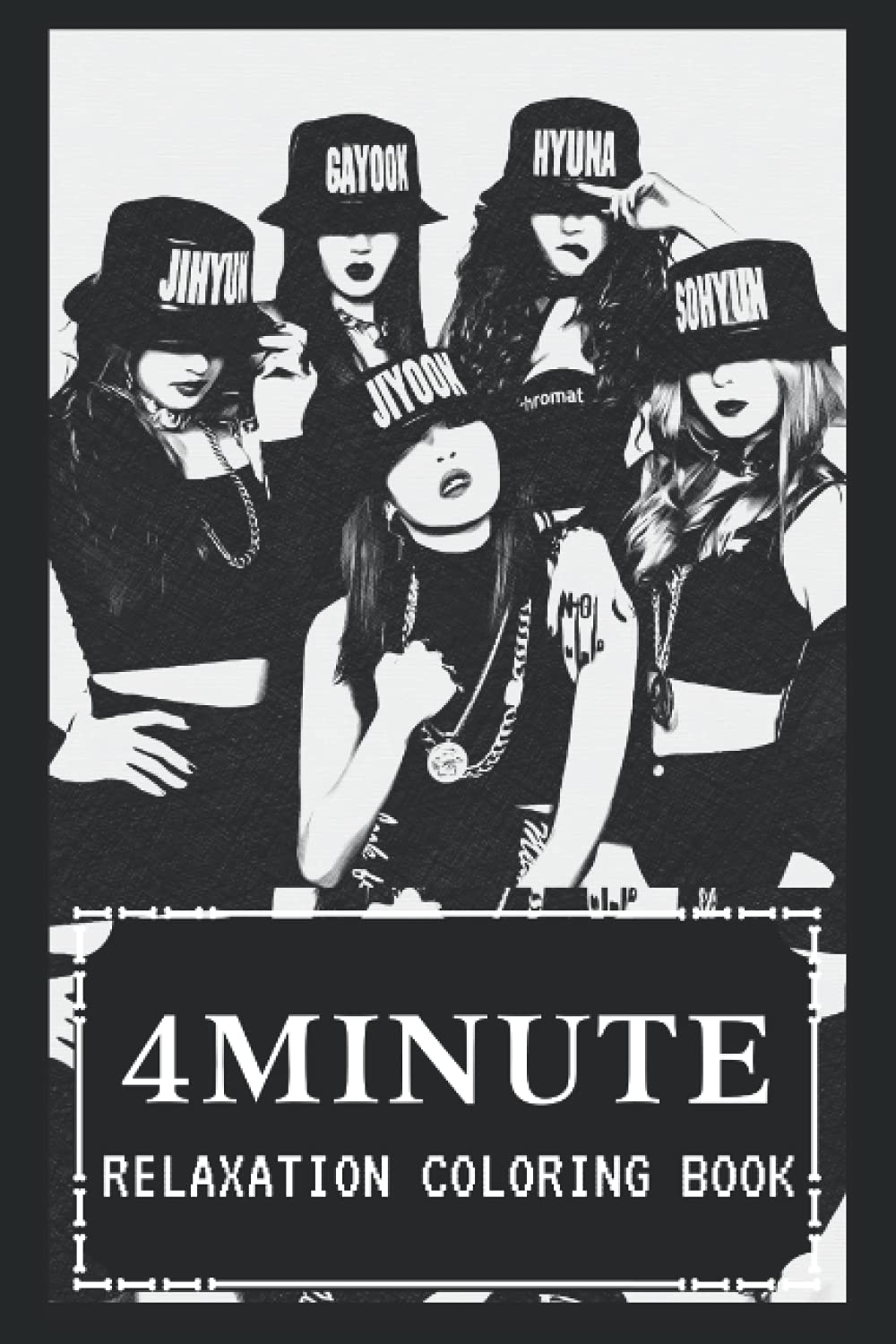 Relaxation Coloring Book: 4Minute Inspired Stress Relieving Illustration and Designs for Adults (Updated for 2022)