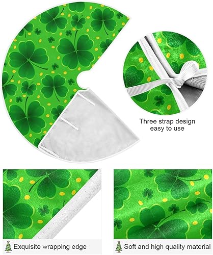 Miniatura 59 de Falda de árbol de Navidad para fiesta de cumpleaños, falda de árbol de 36 pulgadas, globos, tartas, faldas de árbol de Navidad, tapete de pie