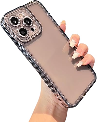Miniatura 16 de ZTOFERA Diseñada para iPhone 13 de 6.1 pulgadas, bonita funda transparente para mujeres y niñas, funda protectora de silicona TPU suave flexible con