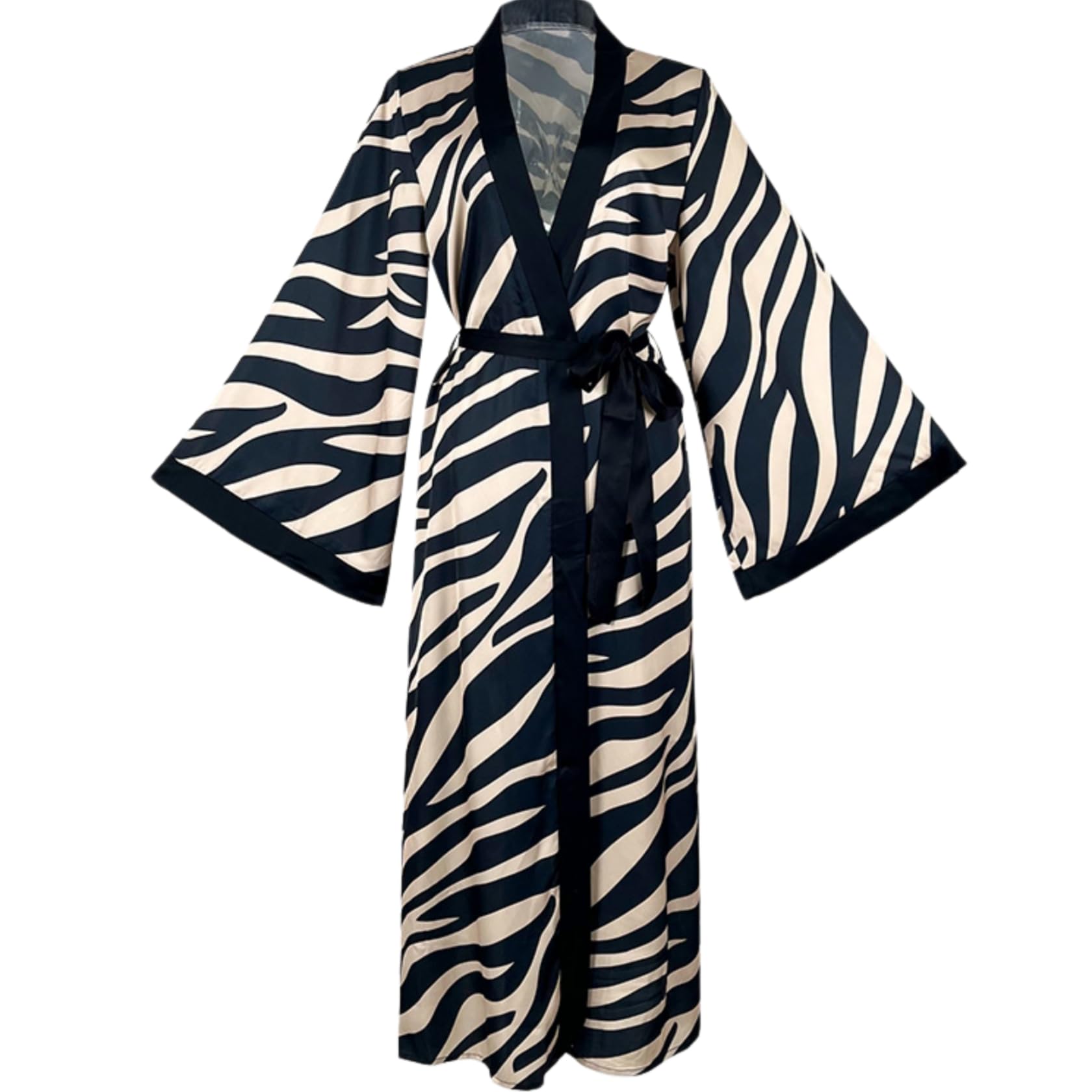Peignoir Mariee Robe De Nuit Longue Et Sexy en Satin Et Imitation Soie pour Femme