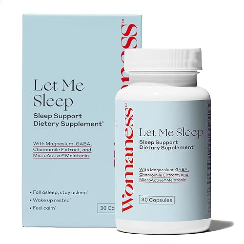 Womaness Let Me Sleep – Sleep Aid for Adults -