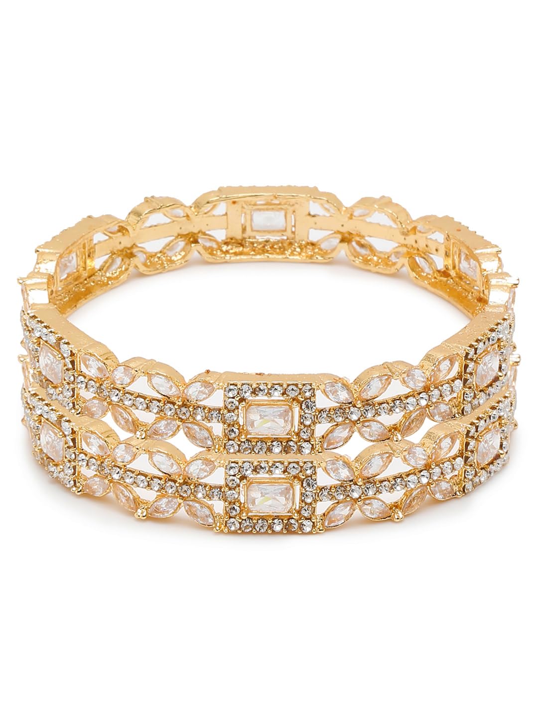 YouBella Jewellery for women Traditional Gold Plated Jewelry Bracelet Bangles for Women and Girls