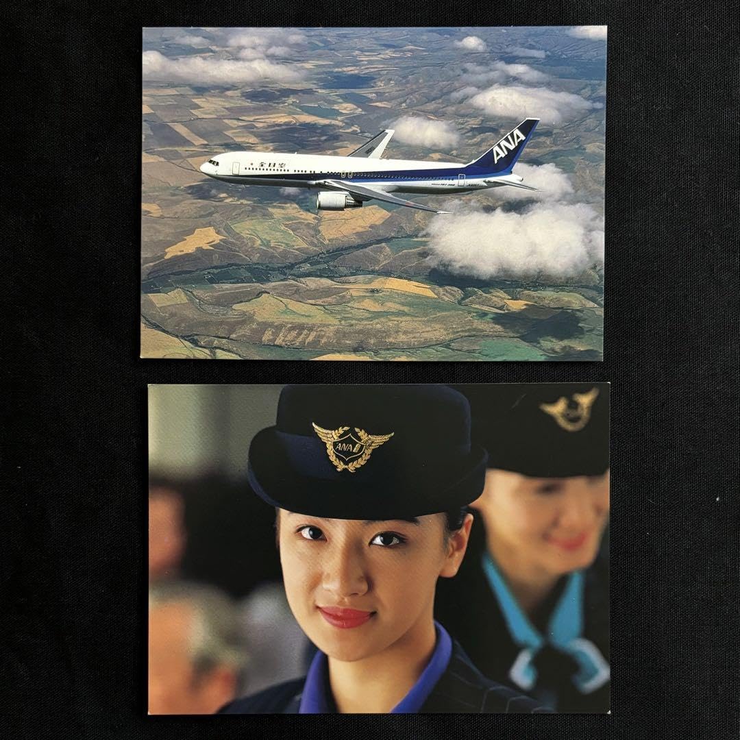 ANA 全日空 客室乗務員 CA ポストカード