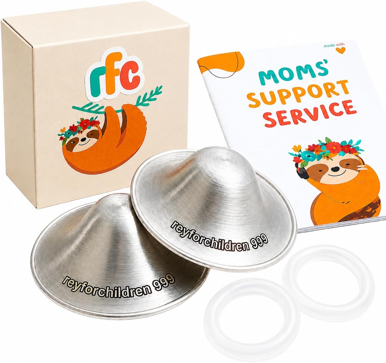 RFC Silver Nursing Cups