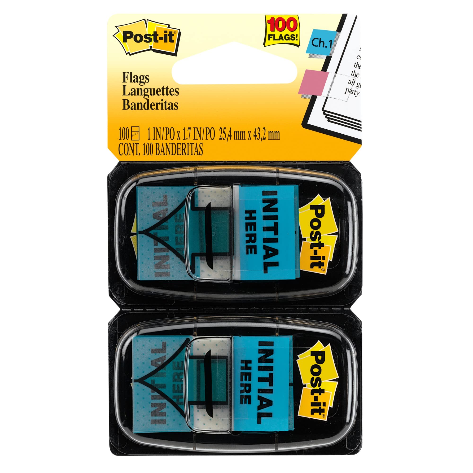 3MMMM680IH2 - Post-itreg; Message Flags, Initial Here