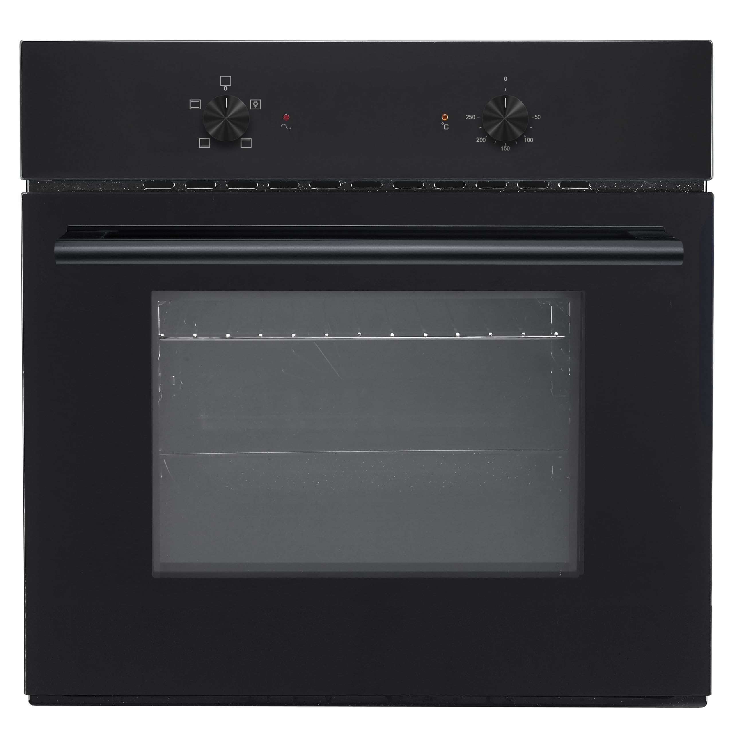 Respekta Richard Horno empotrable 60 L, independiente, cristal negro, A