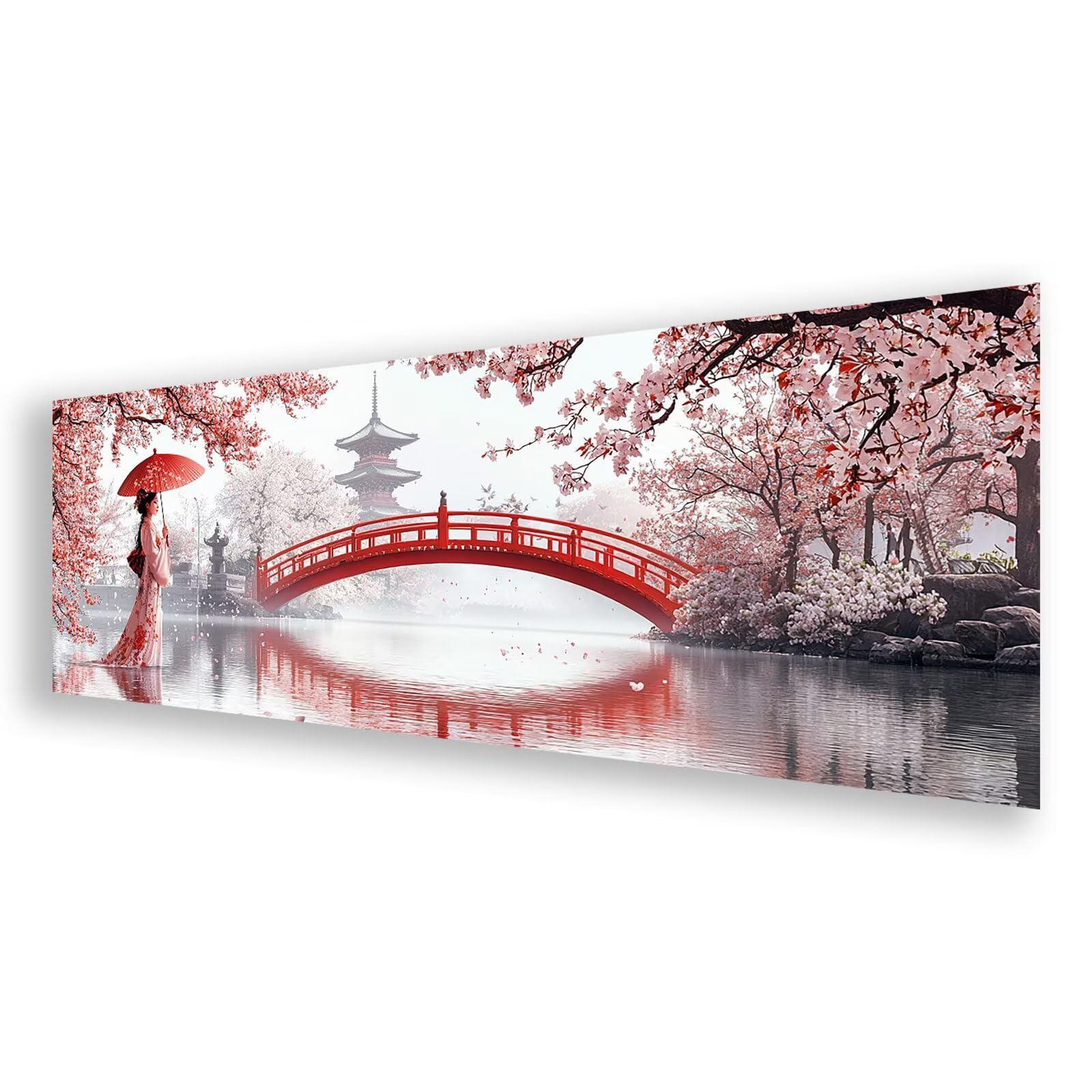 Diamentowe malowanie Japonia, diamentowe malowanie dla dorosłych duży format kobiety, 5D haft diamentowy pełny zestaw, DIY Rhinestone Haft Cross Stitch kreatywne hobby do dekoracji ścian prezent