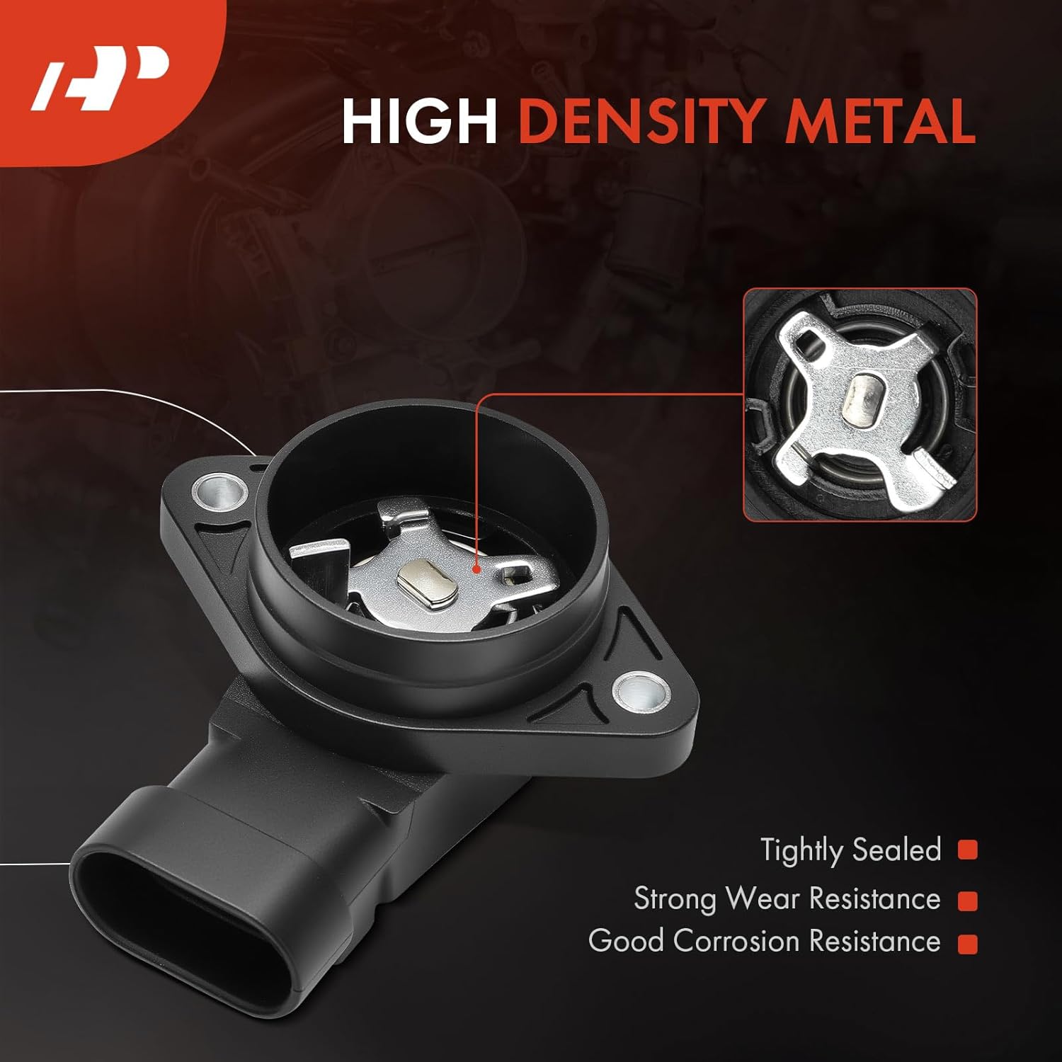 A-Premium TPS Throttle Position Sensor Compatible with Buick, Chevy, Oldsmobile & Pontiac - Regal, Riviera, LeSabre, Impala, Camaro, Monte Carlo, Intrigue, Regency, Bonneville, Firebird - V6 3.8L