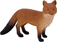 Vista 1 de MOJO Figura de juguete pintada a mano de vida silvestre internacional realista Red Fox