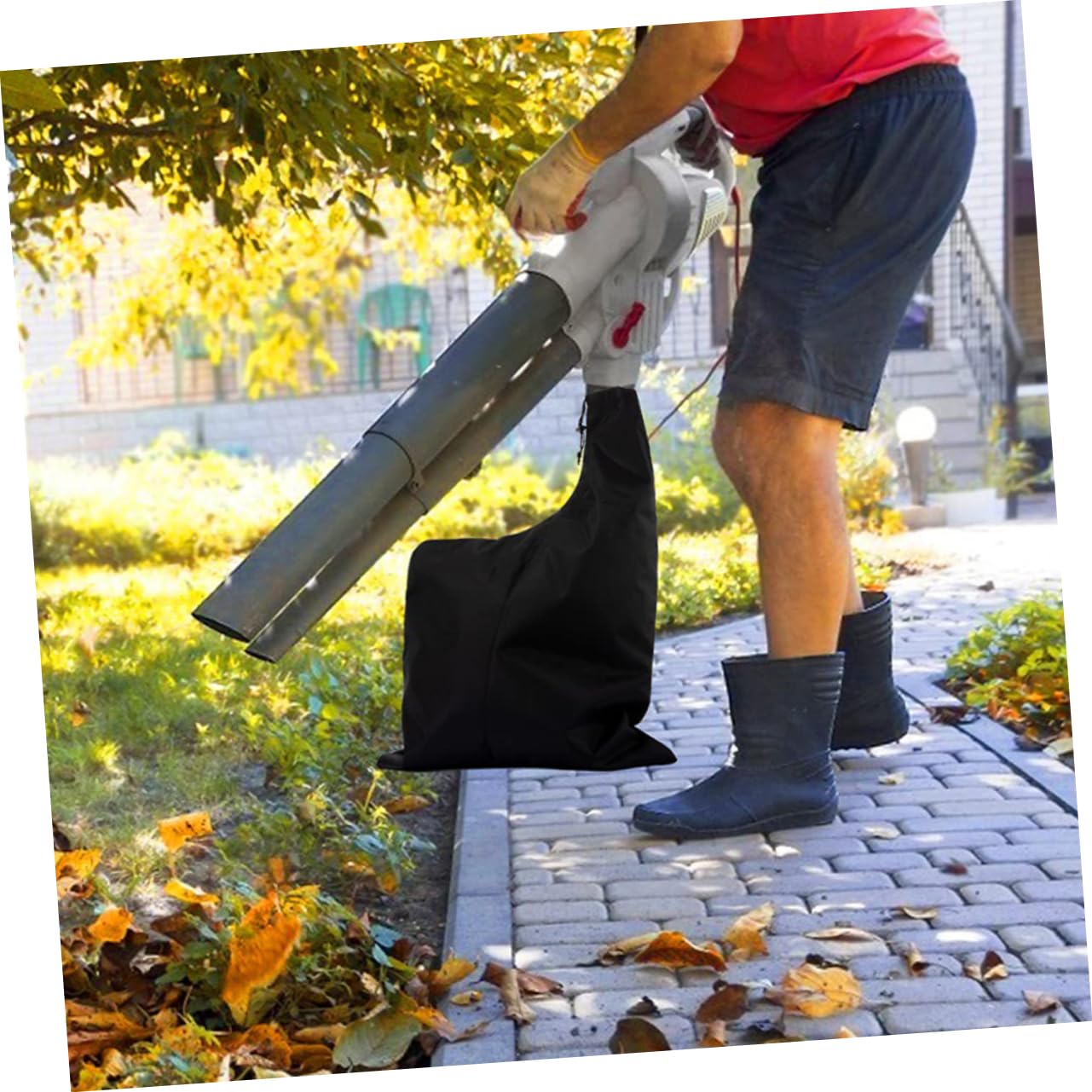 Toddmomy 3 Juegos Bolsa De Vacío Al Aire Bolsa De Hojas De Jardín Aspiradoras Bolsa De Hojas Resistente Al Desgaste Bolsa para Soplador De Hojas Tela Oxford 420d Black 2 Piezas * 3