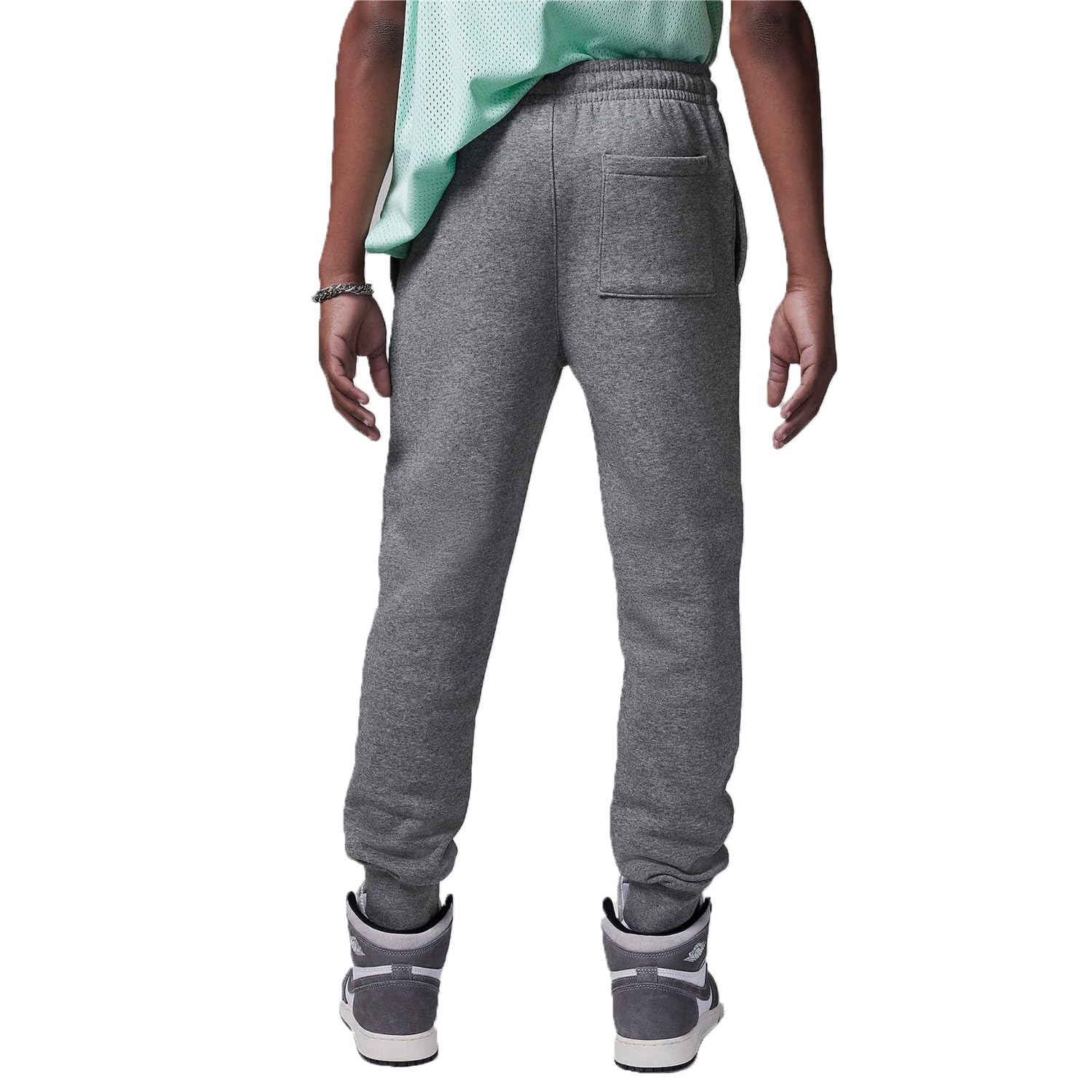 Nike Jordan Pantalone Grigio da Bambino 95D234-GEH, Grey, L