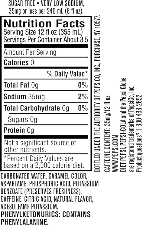Diet Pepsi Bottle