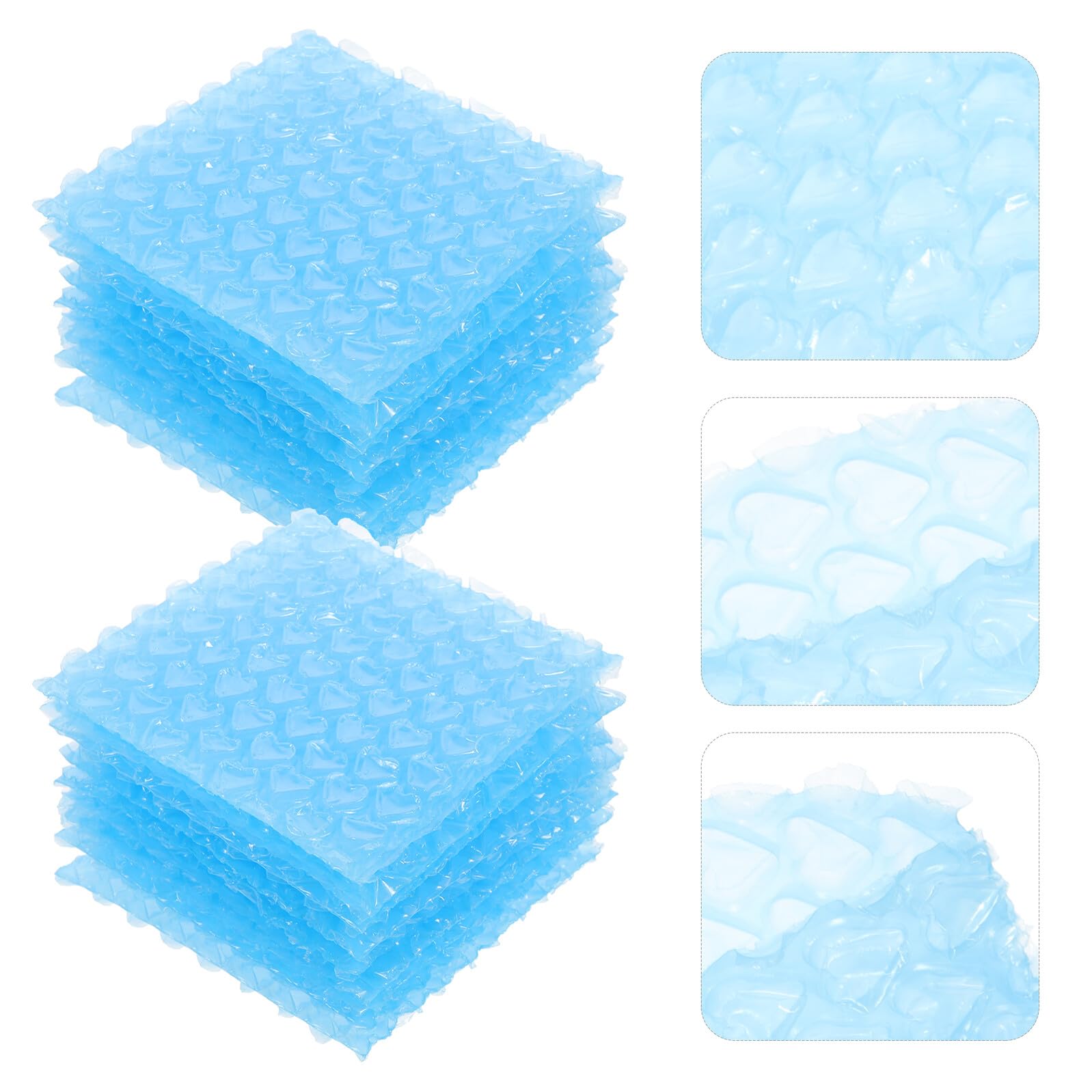 Housoutil 240 Piezas Acolchadas de Burbujas Doble Pared Protección Reforzada para Embalaje y Envío Pack de Unidades para Joyas y Productos Delicados
