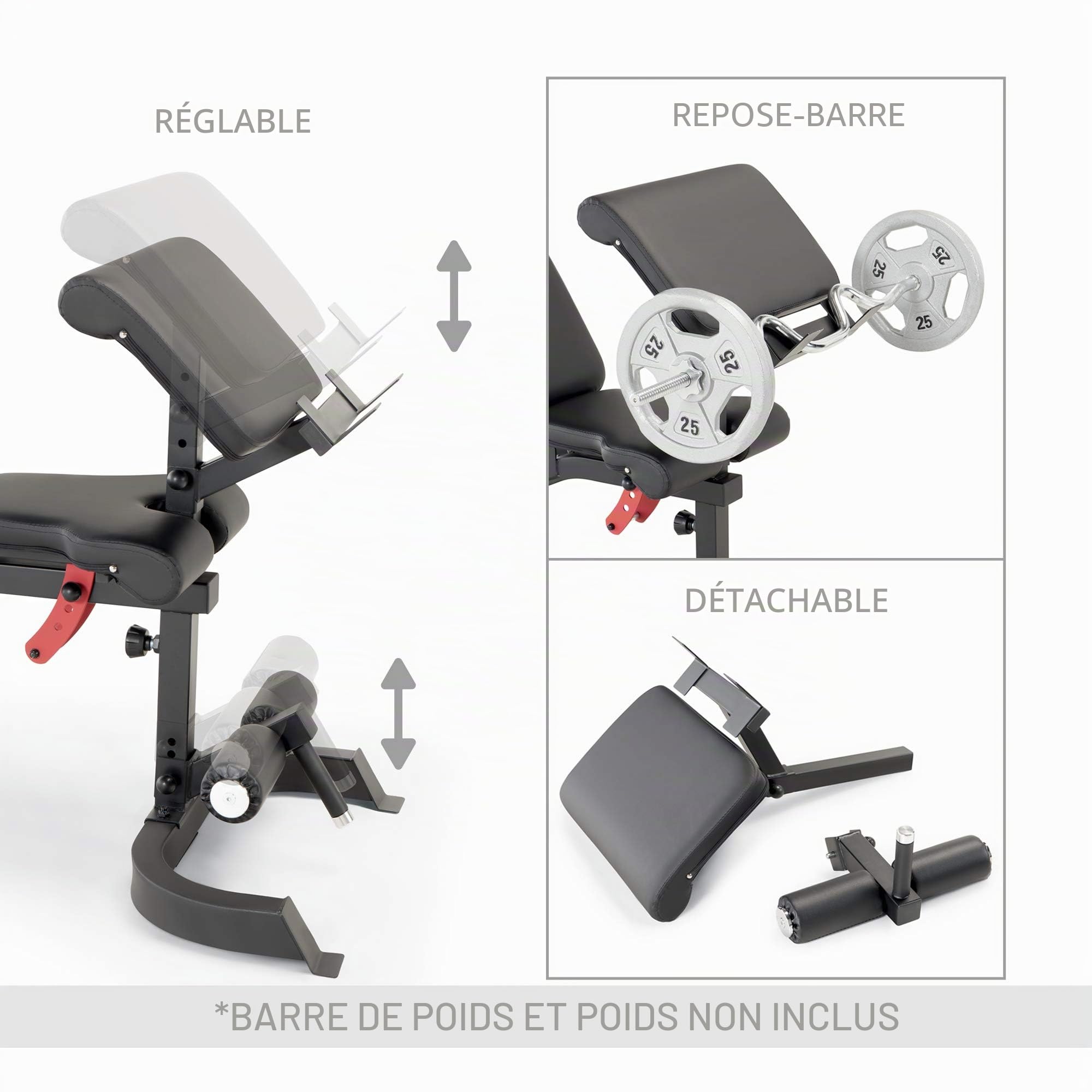 MARCY Smith Machine Cage de musculation multifonction pour entraînement à domicile avec barre de traction autoportante et station de rotation