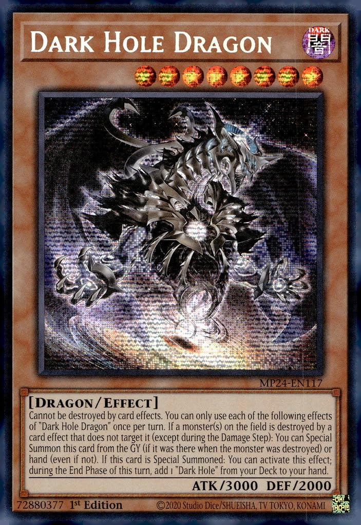 Amazon.com: Dark Hole Dragon - MP24-EN117 - Prismatic Secret Rare