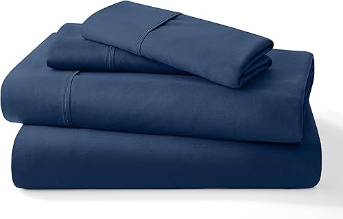 Miniatura 8 de Neerahi Juego de sábanas de algodón orgánico 100% certificado de 800 hilos, juego de ropa de cama de 4 piezas, bolsillo extra profundo de 18