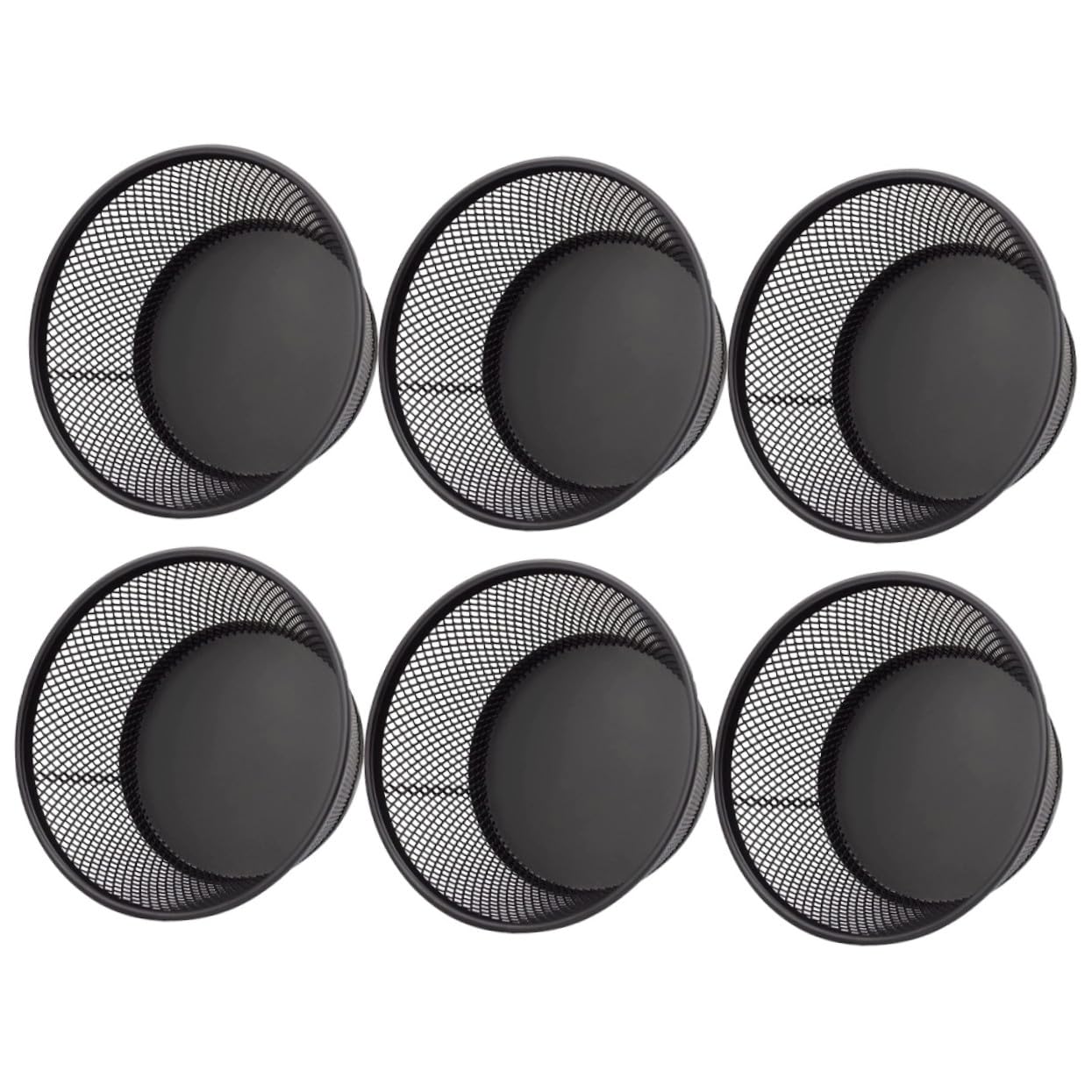 Porte-trombones en maille PRETYZOOM organisateur bureau panier rangement 6pcs
