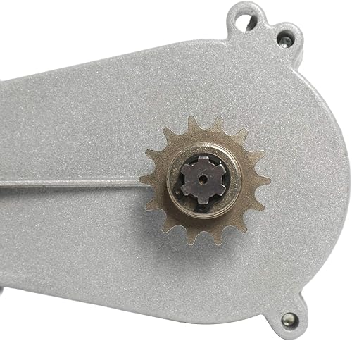 Miniatura 4 de NovelBee Caja de engranajes de transmisión de motocicleta para 47CC 49CC 2-Stroke Motor Mini Pocket Bike (negro)