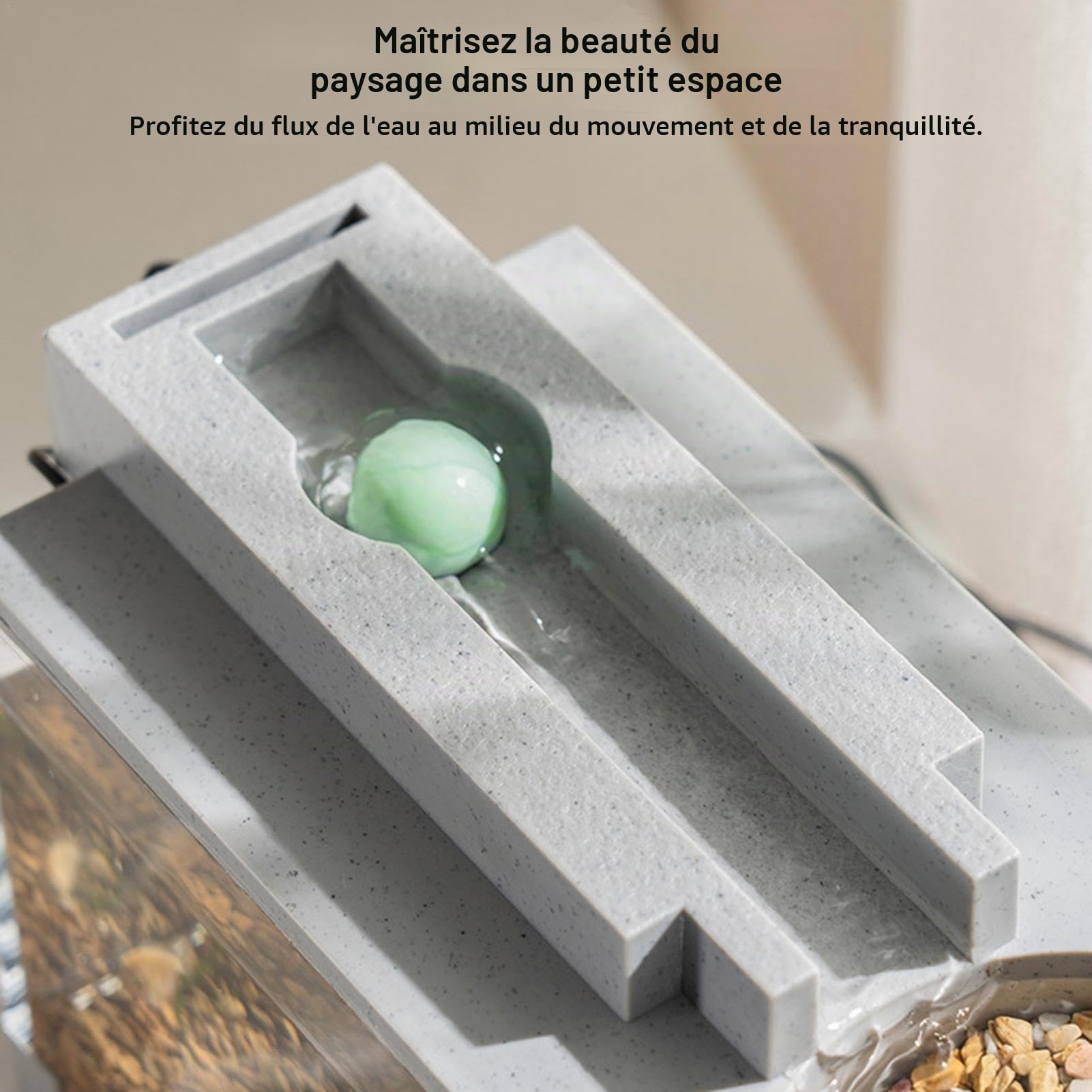Aquarium De Bureau De Style Rétro avec Pompe À Air | Conteneur pour Petits Animaux, Terrarium | pour Poissons Betta, Tortues, Reptiles, Crevettes, Crabes Mousse