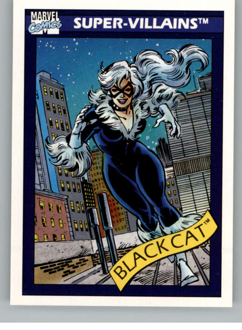 1990 Impel Marvel Universe #72 Black Cat Non Sport Entertainment Trading  Card in Raw (NM or Better) Condition at Amazon's Entertainment Collectibles  Store