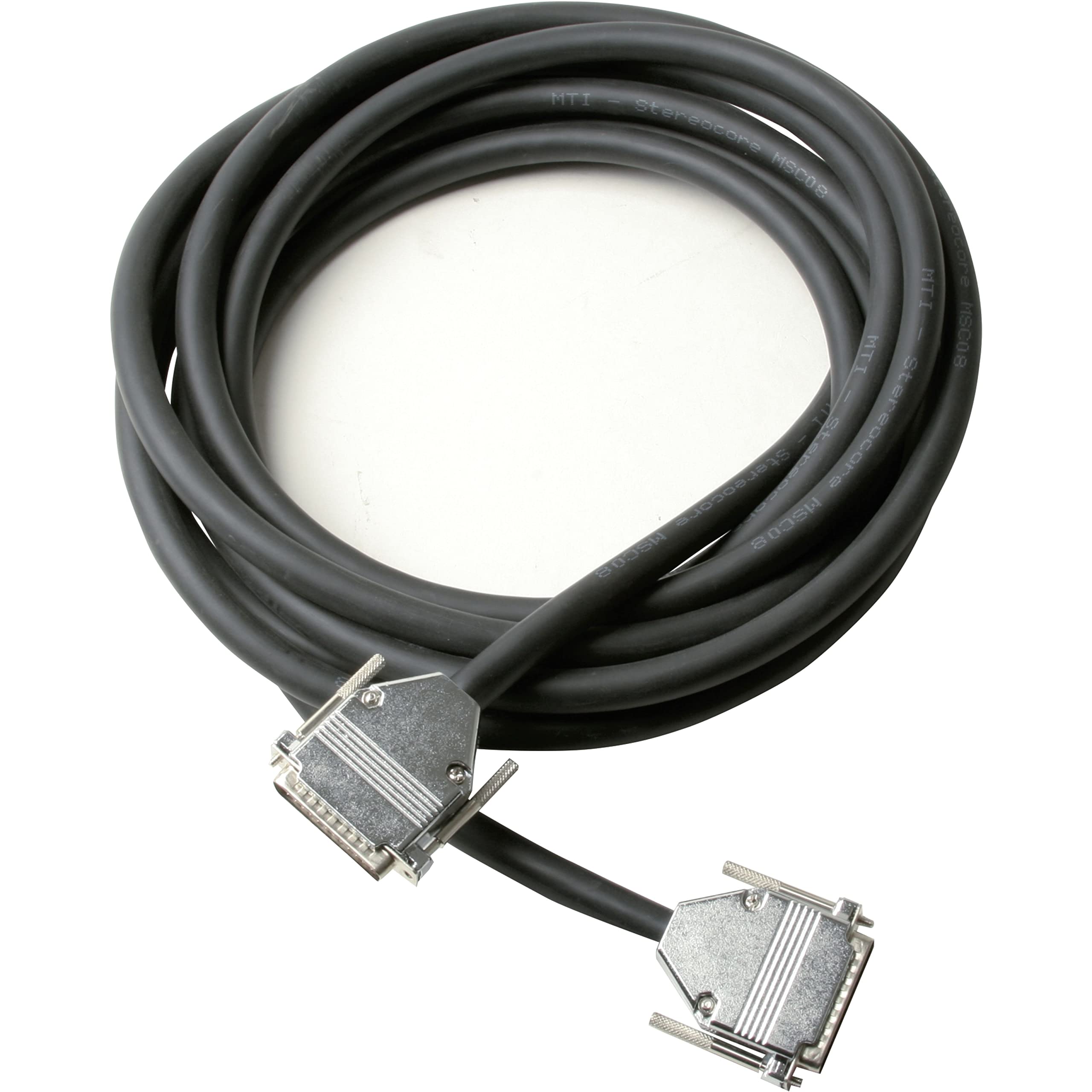Music Store Studio Multicore Pro 8/25-25, 5m, Analoge Multicore Kabel, 8 Symmetrische Kanäle, D-Sub 25 zu D-Sub 25, MTI-Analogloom