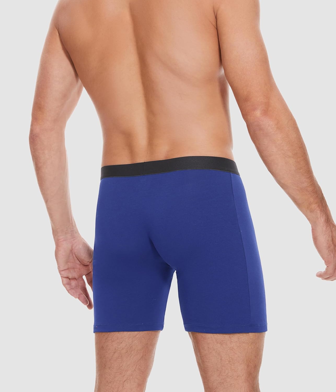 Incontinence Underwear Long Leg For Men, 100ML Absorbent Cotton Washable Leak-Proof Reusable Boxer Brief 3 Pack (US, Alpha, Large, Regular, Regular, Multicolor01) - Image 7