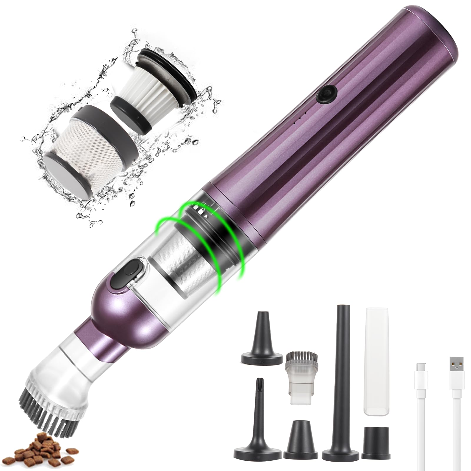 JJZNCLLEN16Kpa Handheld Vacuum Cordless