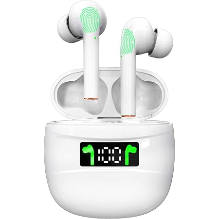 True Wireless Bluetooth Earbuds 