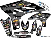 Vista 6 de 2007-2014 WR 250 F Mayhem Pink Senge Graphics Kit Completo Compatible con Yamaha