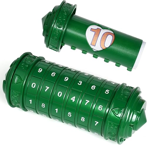 Miniatura 14 de Cryptex Da Vinci Code Numérico, caja de rompecabezas de dinero para regalo en efectivo con compartimentos secretos ocultos, cumpleaños, Navidad,