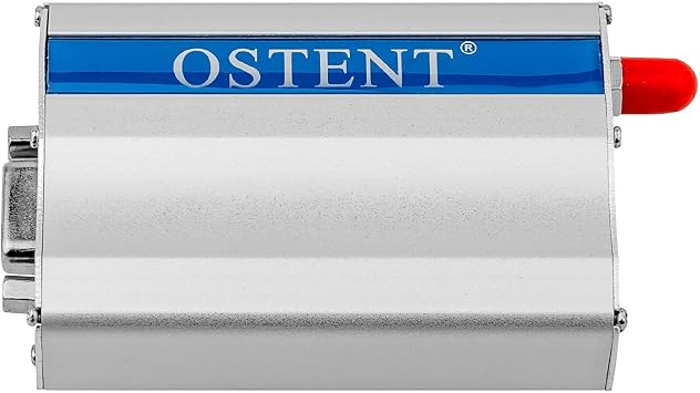 OSTENT GSM GPRS Modem with Wavecom Q2406A Module COM/RS232/Serial Port AT Commands SMS MMS Voice Call UK Plug Power Adapter