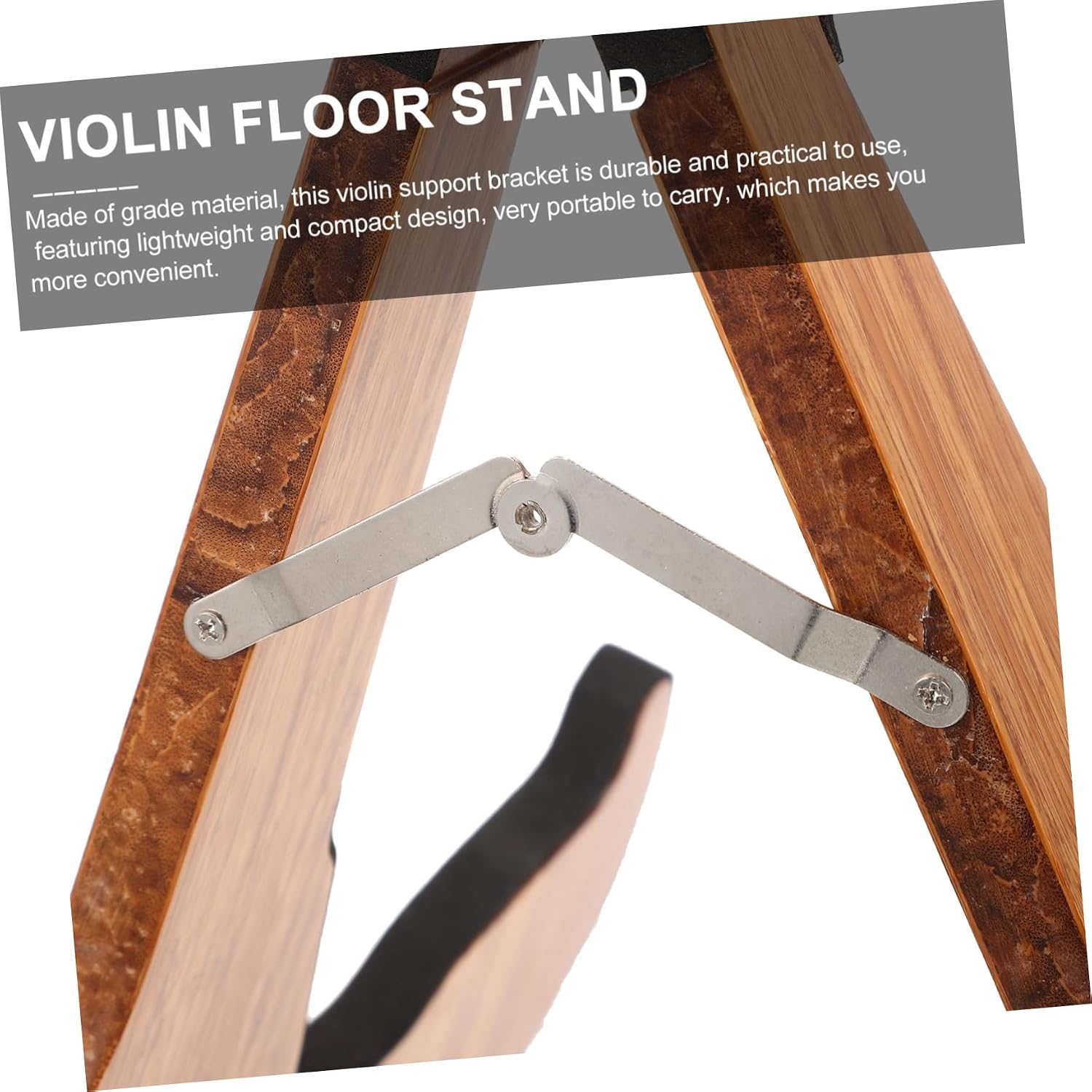 DECHOUS Guitar Stand Rack Vertical Violin Floor Bracket Guitar Accessory Multi-use Violin Stand Stable Instrument Holder