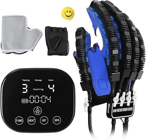Miniatura 8 de Guante robot de rehabilitación para hemiplejia cerebral, equipo de recuperación de trazo para mano izquierda o derecha robótica con guante de espejo