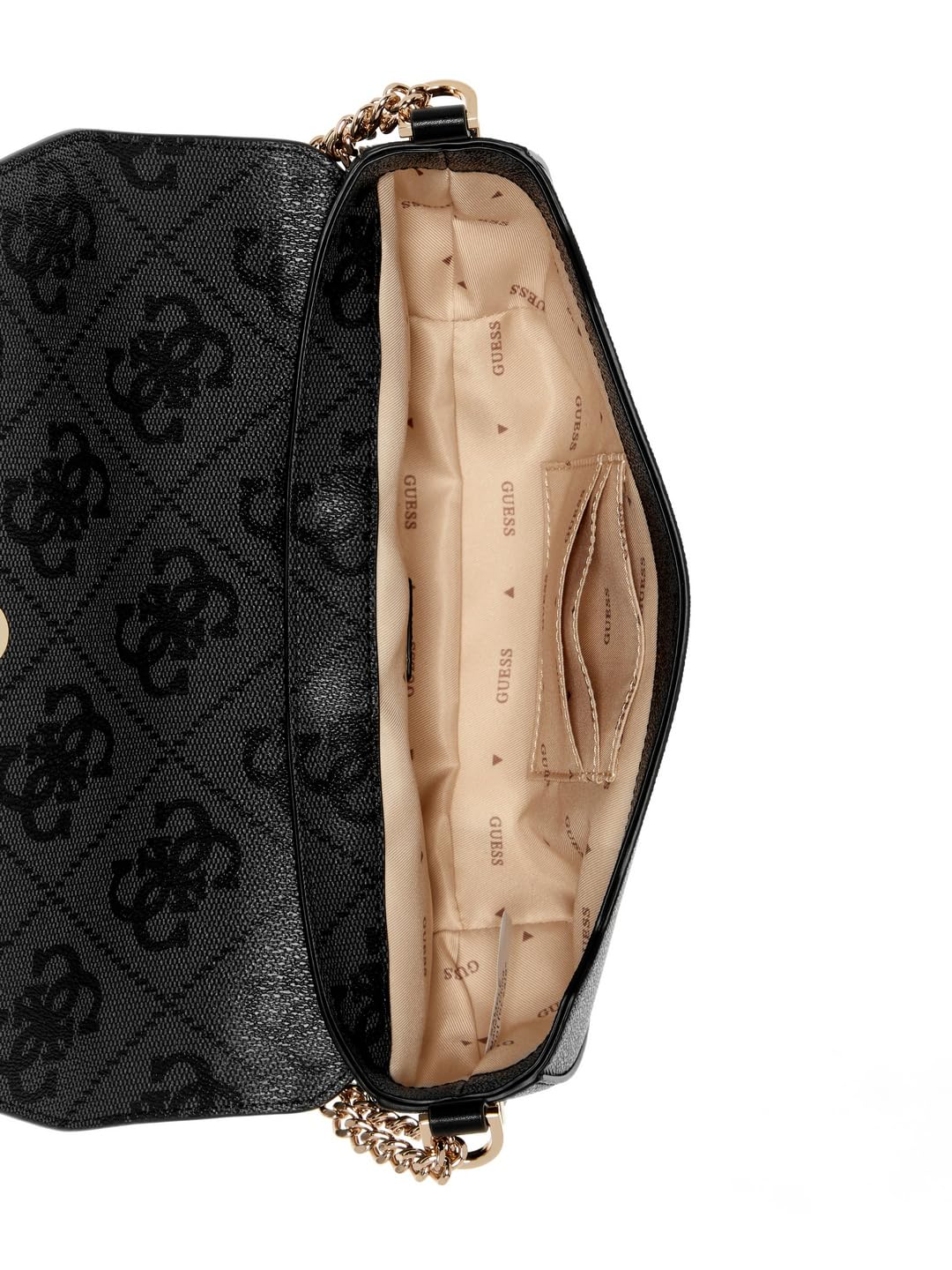 GUESS Erenia Girlfriend Satchel, color LTL – Leche Logo LTL – Leche Logo One Size