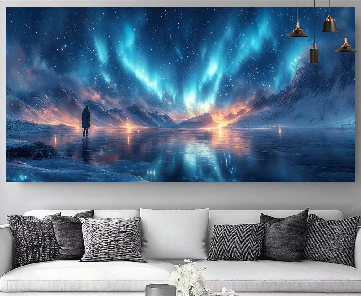Diamond painting paysage relaxant anti-stress pour s'initier facilement à la broderie diamant 5D - 8
