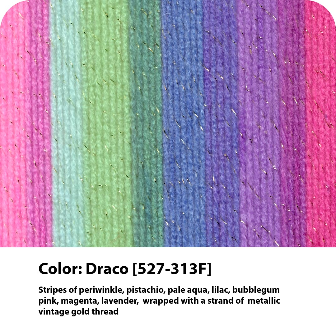 Przędza Lion Brand Yarn Mandala Sparkle, Draco (3 sztuki)