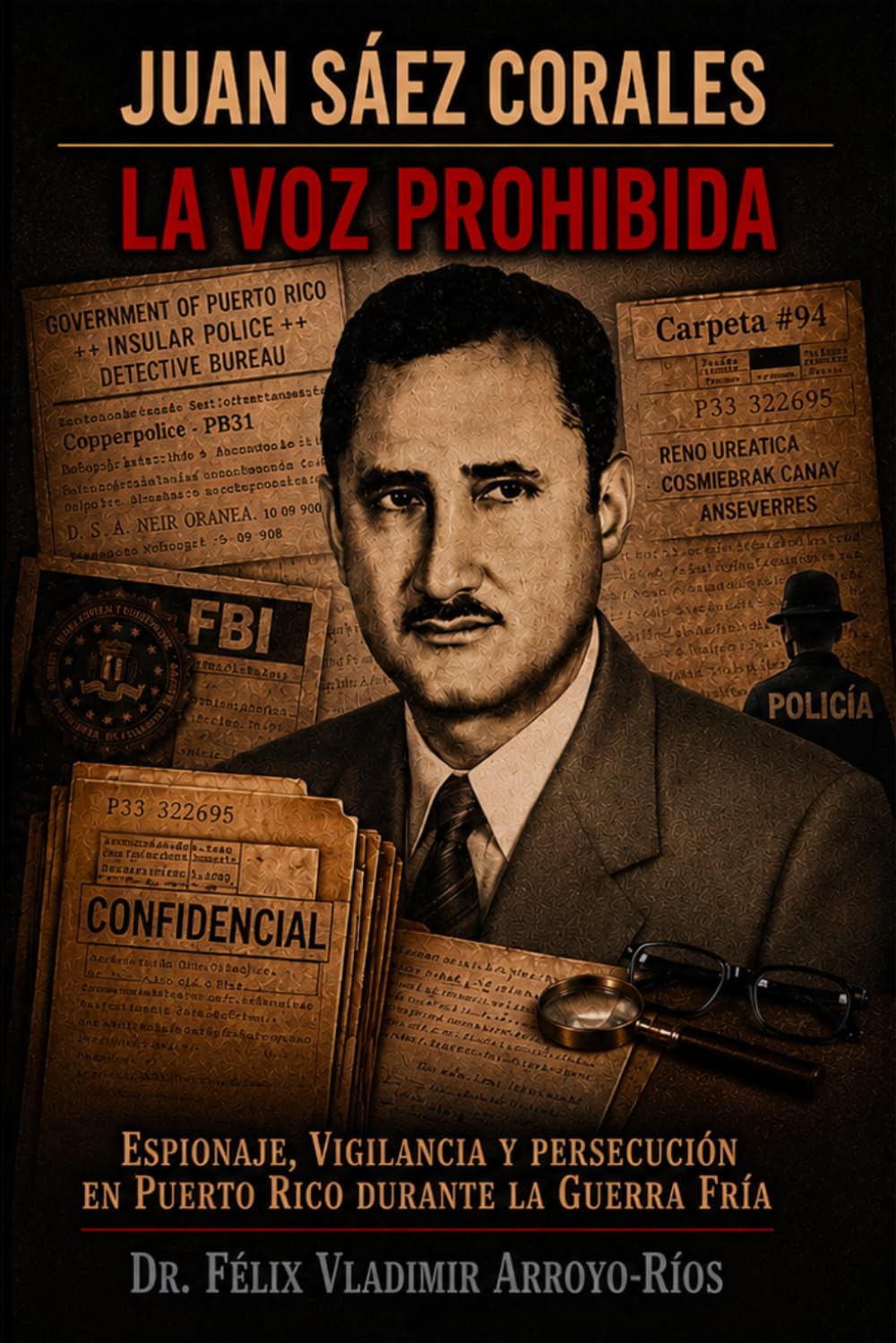 Juan Sáez Corales : La Voz Prohibida (Espionaje, Vigilancia y Persecución en Puerto Rico durante la Guerra Fría) (Spanish Edition)