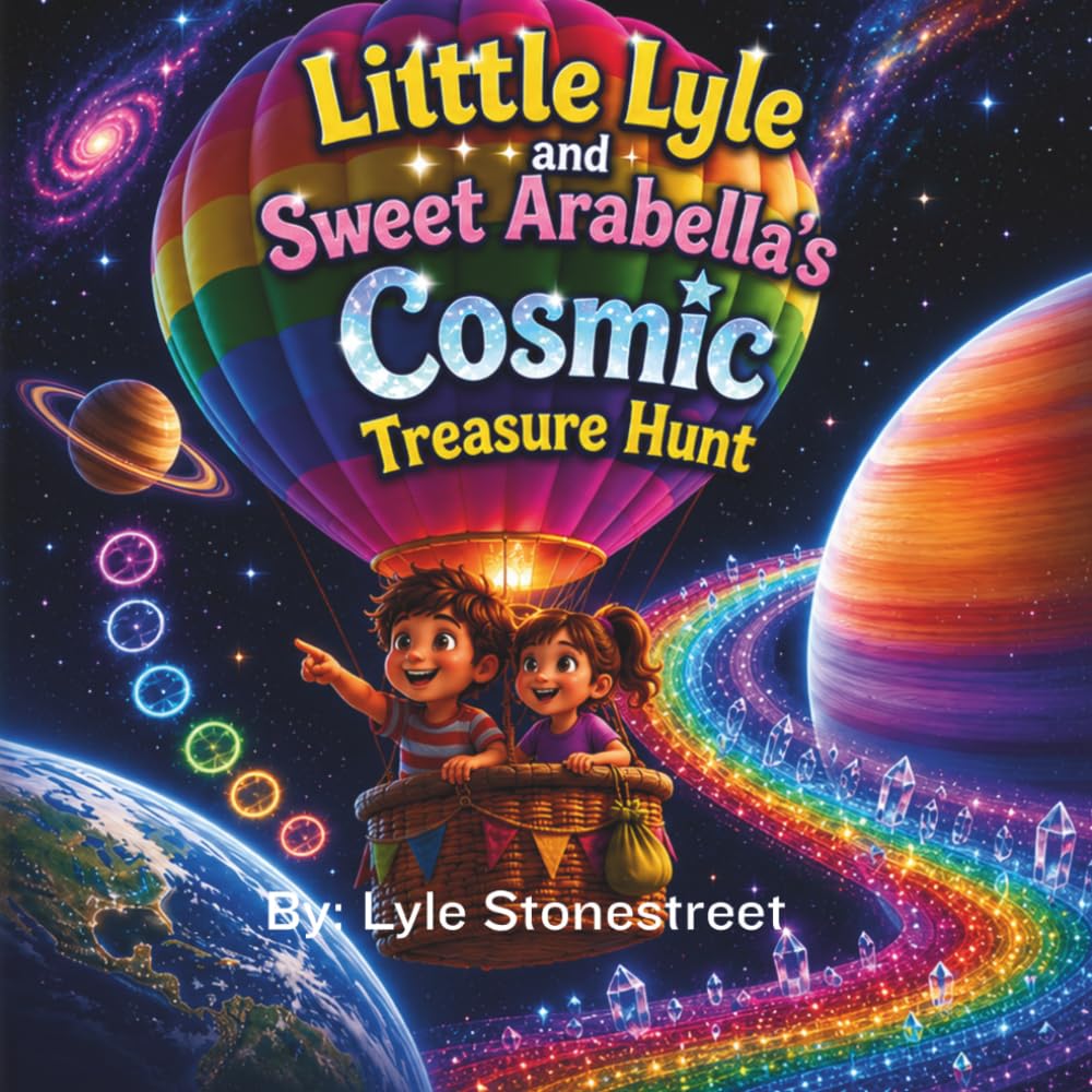 Little Lyle and Sweet Arabella's Cosmic Treasure Hunt: An Imagination-Filled Adventure Through Space, Oceans, Dinosaurs, and Magical Worlds