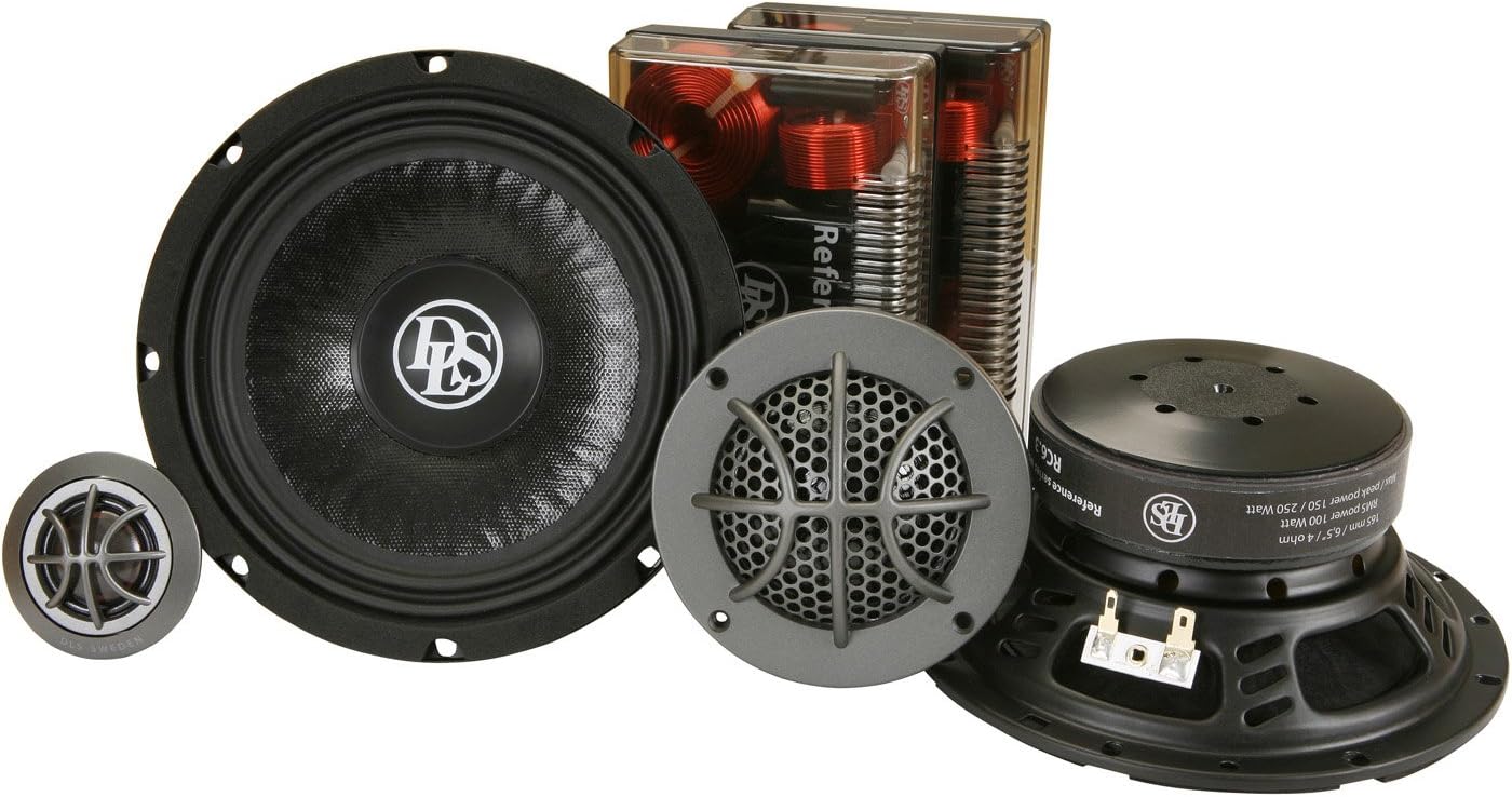 DLS RC6.3 Reference Series 3-Way 150 Watts 6.5" Component Speaker System 150W
